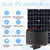 50FT Solar Wire for RV, Photovoltaic Systems 10AWG Solar Panel Extension Cable, Solar Panel Wire Flame Retardant Protective Sleeve Upgrade