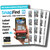 SnapFind Smart QR Code Labels – AI Auto-Labeling, No Typing! Storage Bins & Moving Containers – iOS and Android – 48 White Stickers (2.5" x 2.5")