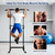 BARWING Power Tower Pull Up Bar Station for Home Gym Dip Station Adjustable Height Strength Training Workout Equipment 400LBS