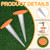 8 Pack Permanent Property Line Markers 7x3 Inch Galvanized Alloy Boundary Markers Heavy Duty Garden Stake for Property Land Survey Stakes for Home Depot Septic Tank Yard Paver Ground Landscape, Orange 8 Pack Permanent Property Line Markers 7x3 Inch Galvanized Alloy Boundary Markers Heavy Duty Garden Stake for Property Land Survey Stakes for Home Depot Septic Tank Yard Paver Ground Landscape, Orange