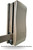 Wardrobe lift clothes rack,Pull Down Closet Rod for Hanging Clothes, Retractable Wardrobe Hanger for Cabinet, Aluminium alloy Tubing with Plastic Housing (MOCHA, MEDIUM:66-89CM/26-35IN)