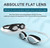 SABLE Swim Goggles for Unisex Adult Youth, Clear Vision No Distortion No Leaking Waterproof Anti-UV Anti-Fog