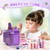 PERRYHOME Kids Makeup Set for Girls, 63 Pcs Washable Non-Toxic Real Cosmetic Toddler Makeup Kit, Unicorn Princess Play Makeup Toys Birthday Gifts, Dress up Time Girl Toys for 3 4 5 6 7 8 9 10 11 12 PERRYHOME Kids Makeup Set for Girls, 63 Pcs Washable Non-Toxic Real Cosmetic Toddler Makeup Kit, Unicorn Princess Play Makeup Toys Birthday Gifts, Dress up Time Girl Toys for 3 4 5 6 7 8 9 10 11 12