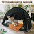 Sherilyn Twin Size Bed Canopy Bed Tents Dream Tent on Bed Privacy Space Blackout Sleeping Tents Indoor Breathable Portable Cottage Floor Drafty Room (Black) Sherilyn Twin Size Bed Canopy Bed Tents Dream Tent on Bed Privacy Space Blackout Sleeping Tents Indoor Breathable Portable Cottage Floor Drafty Room (Black)