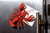 Moses Wobble Magnet Lobster Decorative Magnet for The Kitchen, Metal, Red, 12.5 x 9 x 3.5 cm
