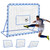 Winthai 6x5FT Soccer Rebounder Net, Quick-Switch Angle Soccer Training for Control, Passing Practice, Easy Setup Rebounder Gifts & Equipment for Kids,Teens & Adults