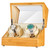 JQUEEN Watch Winder for Automatic Watch with Quiet Japanese Mabuchi Motor, Bamboo Wood Watch Box
