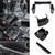 DIAMOOKY 4PCS Upgraded Center Console Organizer for Jeep Wrangler JL JLU 4xe 2018-2025 & Gladiator JT 2020 2021 2022-2025 Accessories Gear Shift Side Tray Hanging Armrest Storage Box (Not for JK/JKU)