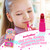 JA-RU Makeup Toy for Girls (2 Beauty Kits) Eyeshadow Palette, Toy Lipstick, Nail Gloss, Fake Nails. Kids Pretend Play. Princess Beauty Set. Birthday Girl Gifts & Accessories. 1621-2