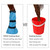 yeezo A Pair Hoof Soaker Boot Equine Soaking Boot Horse Soak Bag Draft Soaker Sack Horse Foot Wrapped Hooves Care Bags Easy Use Icing Treatment Bucket