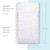 Newton Baby Fitted Mini Crib Sheets (2-Pack) | Organic Muslin Cotton, Breathable & Soft Baby Sheets, Washable Baby Mattress Sheets, Fits Mini Crib Mattresses 24" x 38", Stardust Coral & Plain White