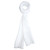 Royal Silk Dashing White Silk Aviator Scarf Pure 100% Silk – 8” x 60”