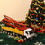 SHINESIGNAL Concrete Pump Truck Toy, Cement Toy Truck Model with Extendable Working Cement Pump Arm, Bucket Construction Trucks Vehicle Toy Gifts for Boys Adult