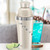 OGGI Dial A Drink Cocktail Shaker - Warm Gray, 15 Recipes, Built in Strainer, 34 oz - The Original and Only Dial A Drink - Ideal Home Bar Drink Mixer, Bartender Kit, Essential Bar Accessories