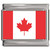 Canada Flag Italian Charm