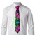 LXWGH Glow In Dark Splatter Neon Ties For Men Fashion Neck Ties Business Necktie Novelty Neckties For Parties Holiday