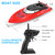 Twister.CK 2PACK RC Boat,Remote Control Boats for Kids and Adults,10km/H 2.4G High Speed Remote Control Boat,Fast RC Boats for Pools and Lakes with 4 Rechargeable Battery.(Blue+Red)