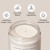 LUMELOOM Sympathy Gifts for Loss of Loved One, Memorial Gifts - 9oz Lavender Scented Soy Wax Candle - No Words Just Hugs, Bereavement, Grief, Think of You, Condolence, Get Well Candle for Women