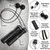 Weighted Cordless Jump Rope for Fitness, Beachbody Bod Rope, Ropeless Jumping Rope for Men & Women, Skipping Rope for Exercise by Johan & John