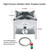 COOKAMP Stainless Steel Burner Propane Burner, 260,000BTU High Pressure Outdoor Propane Cooker, Heavy Duty Gas Burners for Outdoor Cooking For Turkey Fry, Seafood Boil(Stainless Steel) SS1750