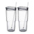 MEWAY 30oz/2 pcs Classic Insulated Tumblers,Double Wall Acrylic Tumbler with Lid，Reusable Plastic Insulated Tumblers with Straw，for cold drinks, sand ice, whatever you like(transparent,2 pack)