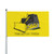 Tread On Them Killdozer Flag Outdoor Indoor Decorations Banner 3x5 ft Fade Resistant Flag for Yard House Party Home