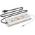 150W LED Driver AC110V to 24V DC Transformer Power Converter, IP67 Waterproof Low Voltage Transformer with 3-Prong Plug for Any Outdoor and Indoor Led Lights, Computer Projects