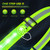 Simket Reflective Walking Gear, Rechargeable Led Reflective Sash, Adjustable Night Walking Safety Gear, High Visibility Safety Lights for Walking at Night for Men Women Jogging Running Biking