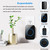 Wireless Doorbell, Waterproof Door Bell Kit, Distinguish front and rear doors, Over 1000 feet Range and 60 Chime, 5 Levels Volume and LED Flash, for Home Office Classroom