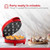 Holstein Housewares 12-Count Cake Pop Maker with Non-Stick Plates & Indicator Lights – Bakes 12 Sweet or Savory Pops Fast, Perfect for Birthday Treats & Holiday Party Snacks, Red