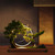 Giciashop Artificial Bonsai Pine Tree, Artificial Tree with LED Lamp Ring, Adjustable Brightness, Indoor Fake Plants Decor for Home, Office