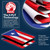 Anley Rip-Proof Double Sided 3-Ply Puerto Rico Flag 3x5 Foot - Vivid Color, Canvas Header and Wrinkle Resistant - The Strongest, Longest Lasting Puerto Rican National Flags 3 X 5 Ft