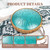 Steel Tongue Drum - 13 Inch 15 Note Tongue Drum, Handpan Musical Instrument for Adults Kids, Steel Drum with Music Book, Steel Drums Instruments with Mallet and Carry Bag, C Major (Malachite Green)