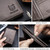 BULLCAPTAIN Large Capacity Genuine Leather Bifold Wallet/Credit Card Holder for Men with 15 Card Slots QB-027 (Grey)
