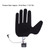 QANYEGN Heated Glove Liner, Electric Gloves Pad, 5 Finger Gloves Heater with 3 Adjustables Gears for Skiing and Cycling