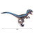 Gemini&Genius Dinosaur Toys Baby Velociraptor with Movable Jaw and Hands, Cake Topper, Collectible Action Figure, Birthday Gifts and Party Supplies for Kids