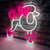 Poodle Dog Neon Lights - Cute Animal Neon Sign for Bedroom, Kids Room, Art Wall Decor - Pink Neon Light Birthday Gift for Dog Lovers