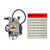 Fourtrax 300 Carburetor Fits Honda TRX300 TRX300FW 1988-2000, 00-06 Rancher 350 All Models, With Fuel Filter Air Filter