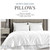 Down Dreams Manchester Mills Classic Pillows - Queen/Medium Support, 2-Pack