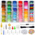 962Pcs Friendship Bracelet String Kits with Storage Box, 110 Colors Embroidery Thread and 800 Beads,52Pcs Cross Stitch Tools-Labeled with Numbers for Bobbins,Great Production Gift.