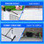 Patiassy Pickleball Net Set with Wheels and Pickleball Court Marking Kit 22 FT Regulation Size Portable Pickleball Nets with Net Tension Adjuster, 8 Sandbags for Outdoor Indoor Driveway (White)