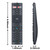 New RM-C3329 for Konka Tv Remote Control, for Jvc Control for Smart 4k Android Tv for ANAM RM-C3363 RM-C3369 32H31A 40H33A 43U55A 50Q75A 50U55A 55Q75A 55U55A 65Q75A 65U55A 75Q75A 75U55A