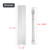 Charbrofire 780-0832C Heat Plates Burner Grill Replacement Parts for NXR Grill Parts NXR 780-0832C Stainless Steel Heat Shield Burner Tube 4 Pieces