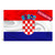 Croatia Flag 3x5 Double Sided Croatian National Flag Three Layer 240D Polyester Fiber Bright Color with Durable Canvas Header and 2 Non Fading Brass Grommets