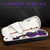 Ceciliec 16 Inch Acoustic Viola Set, Beginner Handmade Varnish Solid Wood Viola for Adults, Students, Musical Instrument Viola Set with Case, Bow, Rosin, Bridge and Strings,Purple