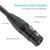 Yinker XLR Cable, 3 Pin XLR Female to Female Microphone Mic Cord for Audio and Sound Equipments (5ft/1.5m, 2pack)