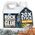 Rock Glue for Landscaping - 32OZ Mulch Glue with Grip Max for Strong Adhesion of Rocks, Gravel&Mulch, Long-Lasting Non-Toxic, Fast-Drying & Weather-Resistant Gravel Binder for Pebble, Pine Straw