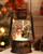 Snow Globe Christmas Decorations Indoor - Musical Christmas Snow Globes with 6H Timer,Snowman Christmas Snow Globes Lantern USB or Battery Powered,Christmas Decor for Home