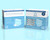 Litepak 125-Pack Disposable Face Mask Premium Comfort Earloops with Dispenser Box