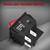 DaierTek 30A 250V KCD2 KCD4 Rocker Switch DPST 4 Pin Red Lighted 120V Rocker Toggle Switch ON Off Heavy Duty T125-3Pack